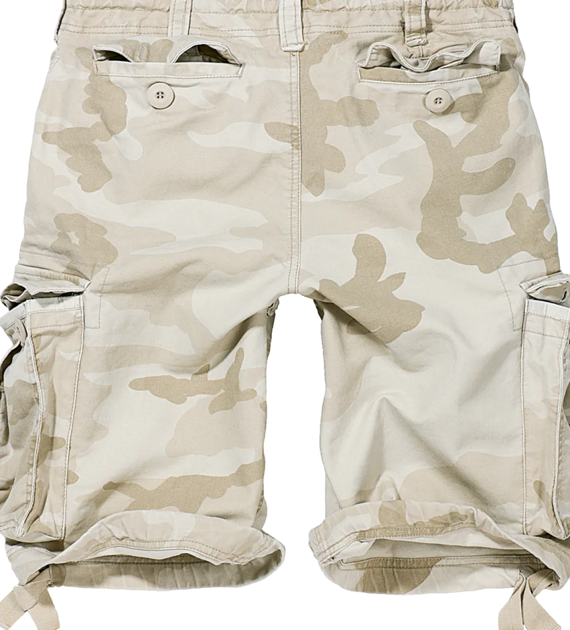 Clearance Vintage reisitaskushortsit - Vaalea Shortsit
