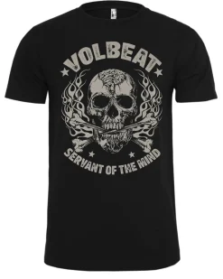 New Volbeat Skull t-paita - Musta T-Paidat|Bändi- & Leffatuotteet